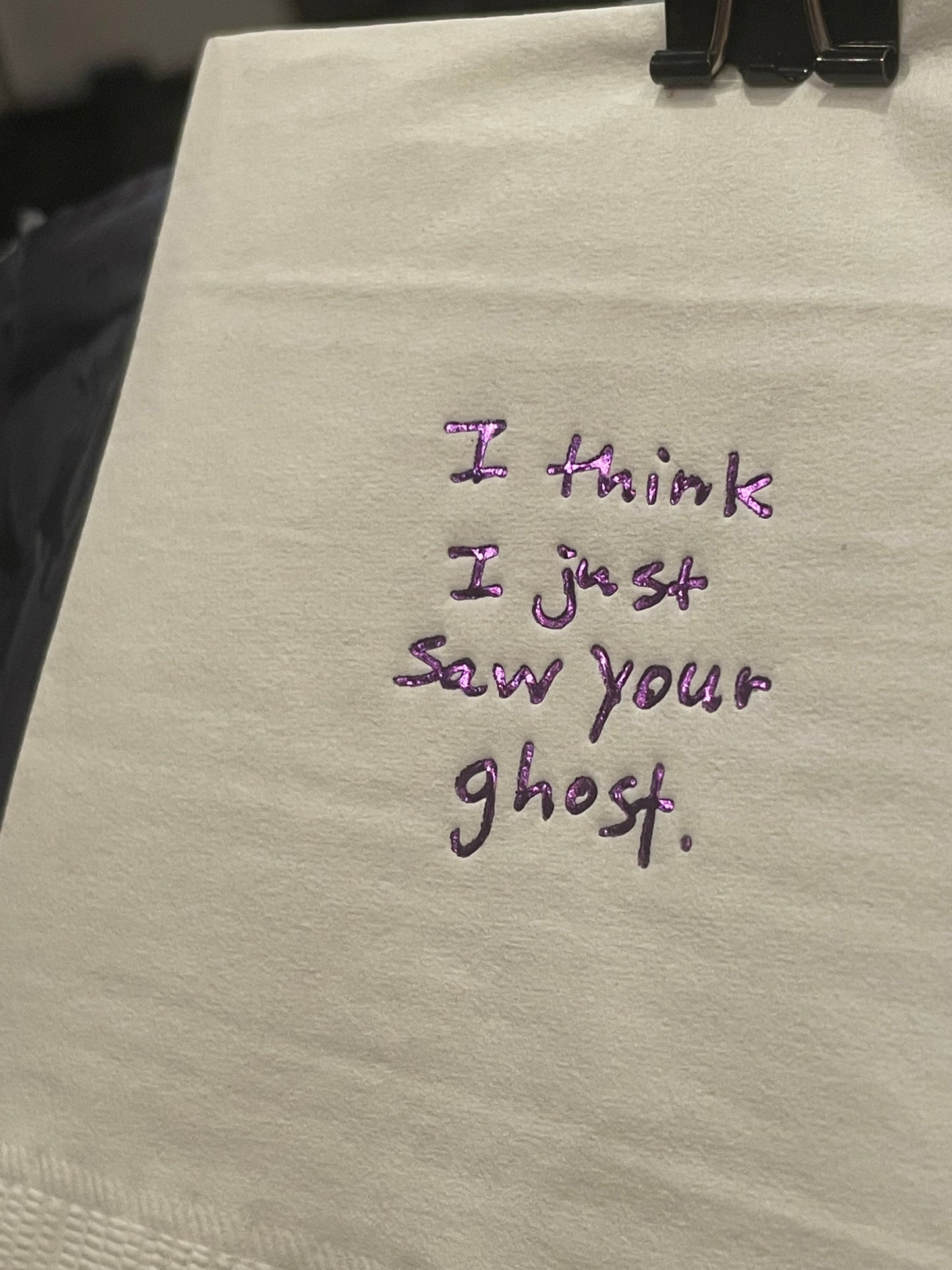 'Social Anxiety'—love notes among frenemies.