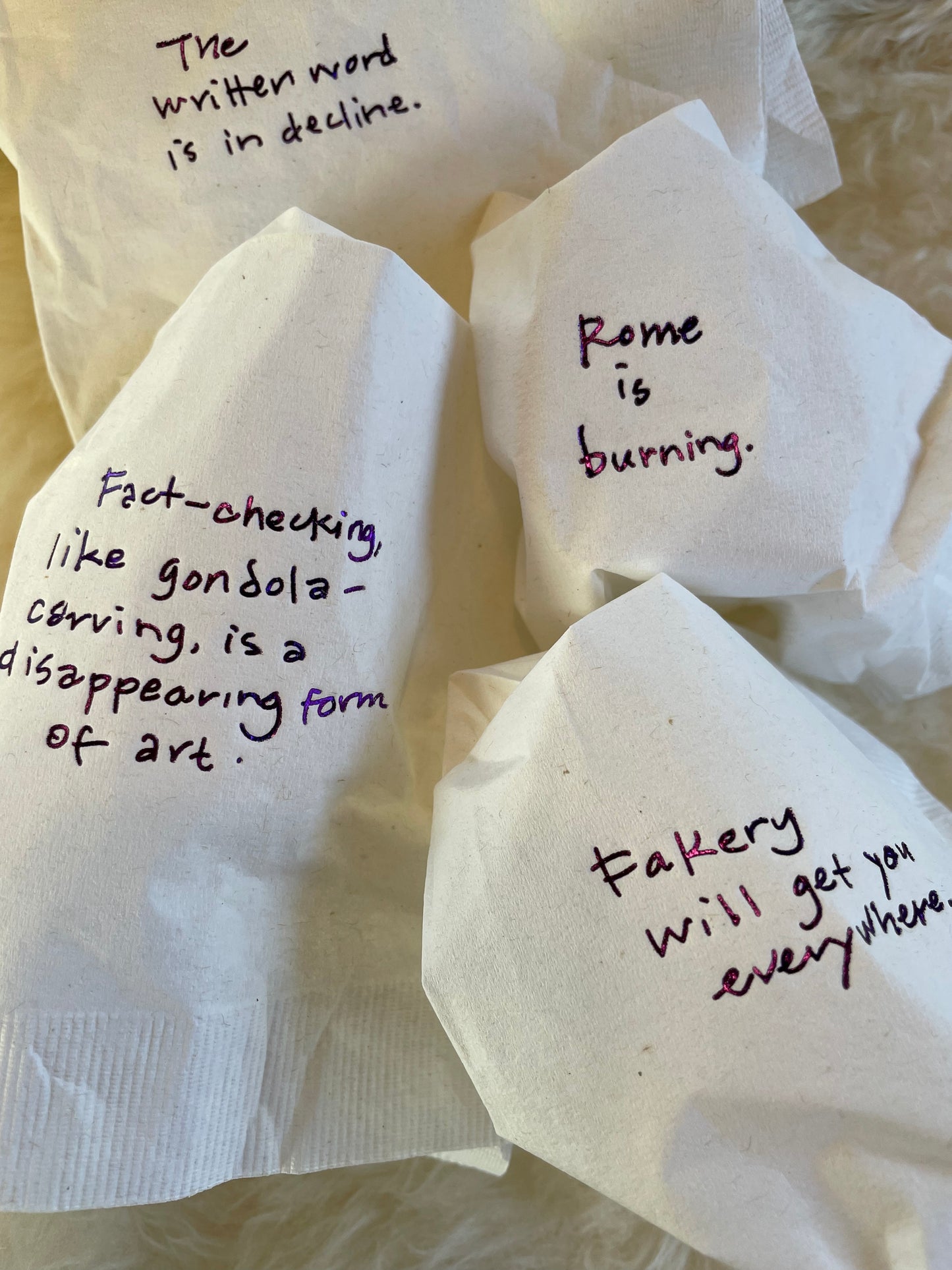 'Doom-scrolling'—bleak banter for heart-broken people.